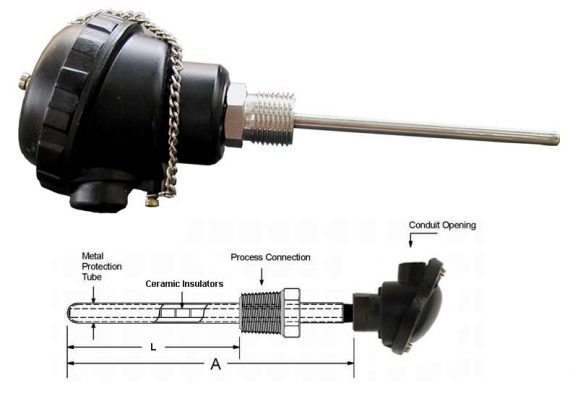 Thermocouple-with-Head-_-Terminal